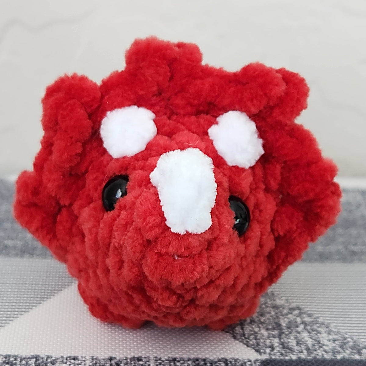 Triple Triceratops Knotted Lovey — PATTERN MODIFICATION (Please read l – Mama  Made Minis